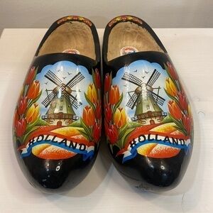 Handmade Wooden Clogs - Holland